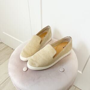 Birdies The Swift Oatmeal Corduroy Loafer Sneakers Size 9.5